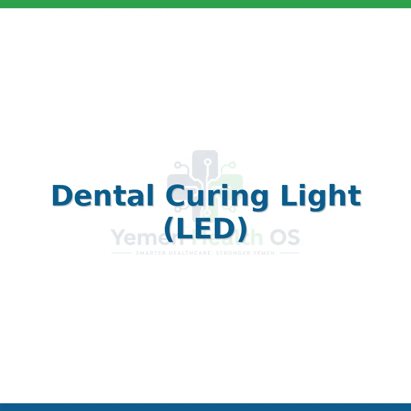 Dental Curing Light (LED)