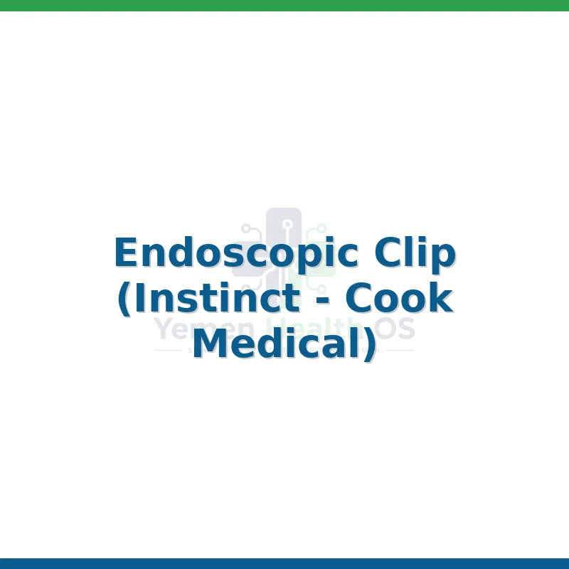Endoscopic Clip (Instinct - Cook Medical)