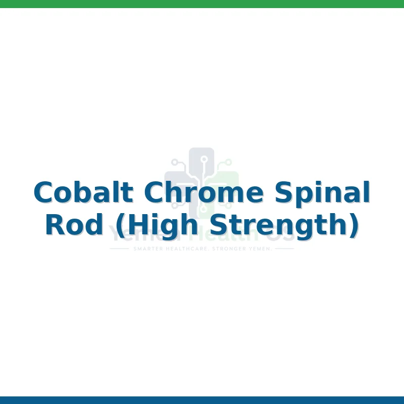 Cobalt Chrome Spinal Rod (High Strength)