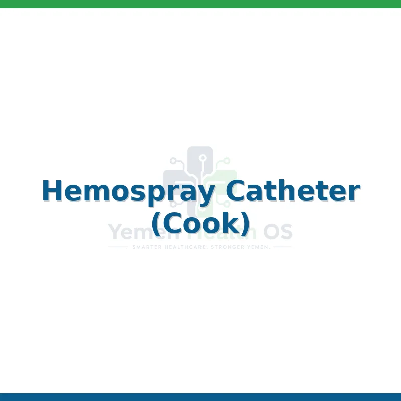 Hemospray Catheter (Cook)
