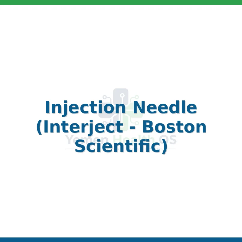 Injection Needle (Interject - Boston Scientific)