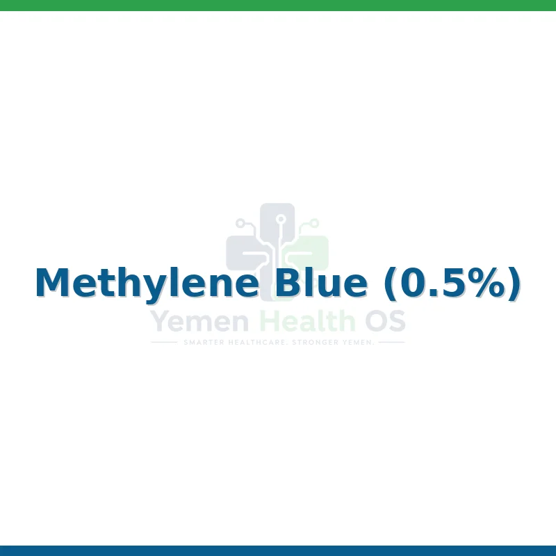 Methylene Blue (0.5%)
