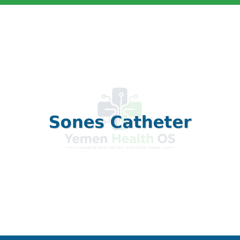 Sones Catheter