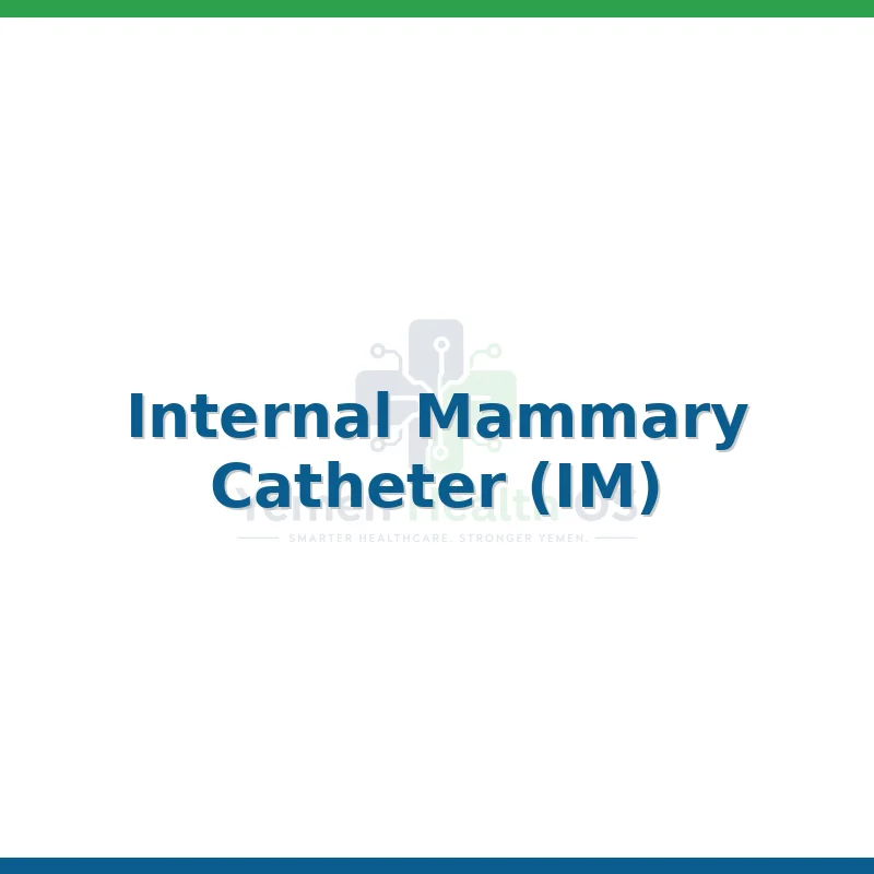 Internal Mammary Catheter (IM)