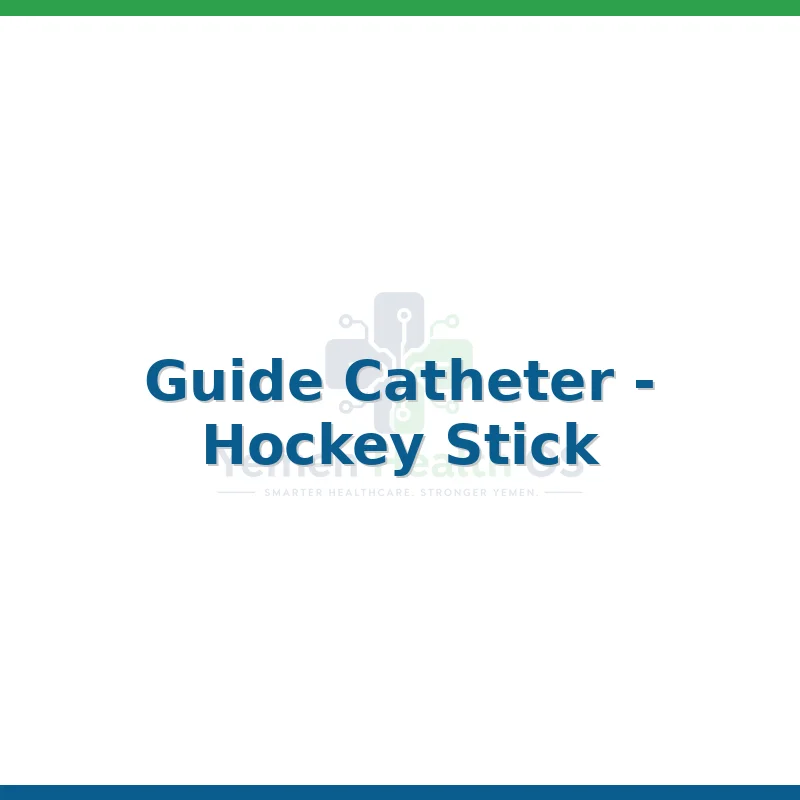 Guide Catheter - Hockey Stick