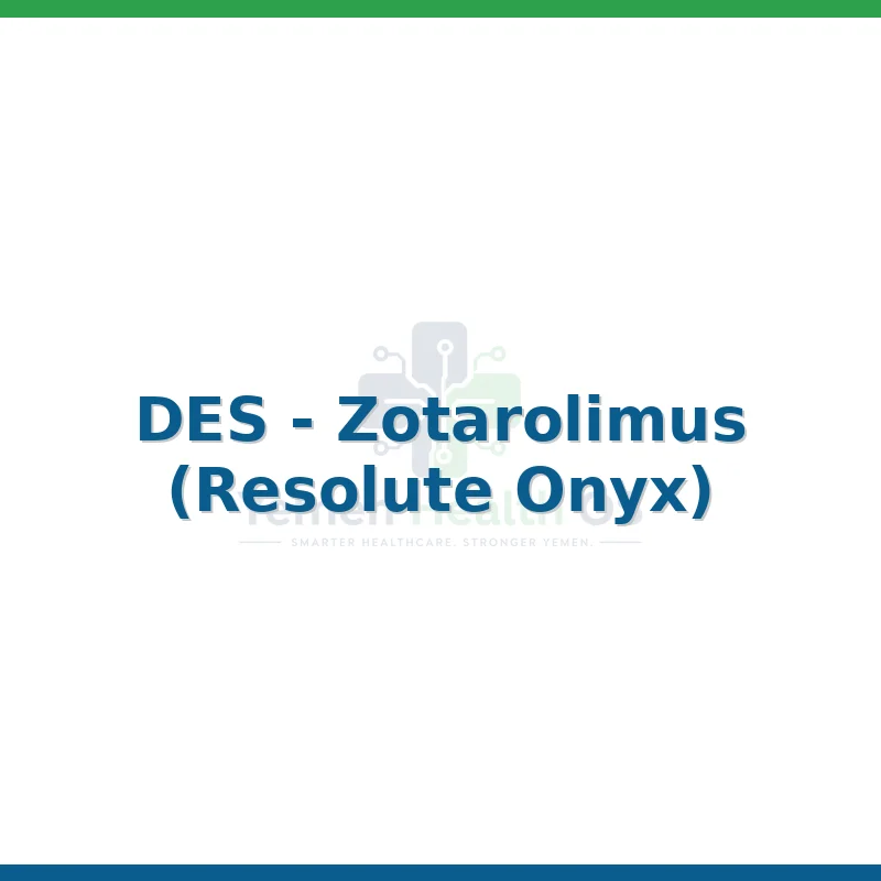 DES - Zotarolimus (Resolute Onyx)