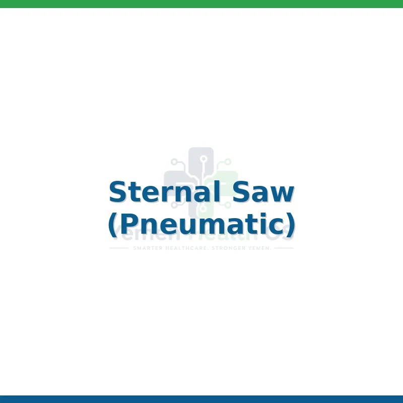 Sternal Saw (Pneumatic)