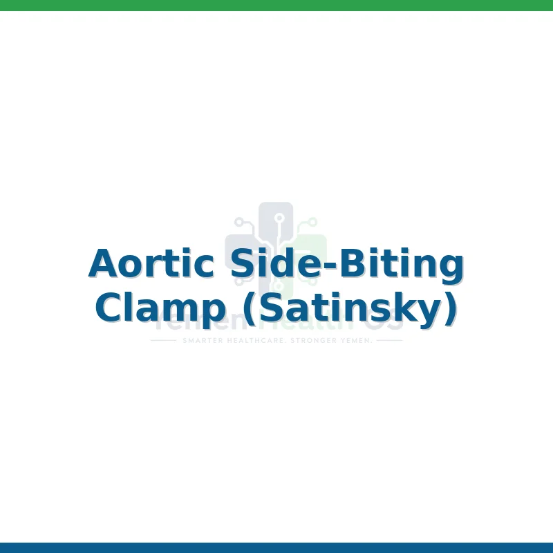 Aortic Side-Biting Clamp (Satinsky)
