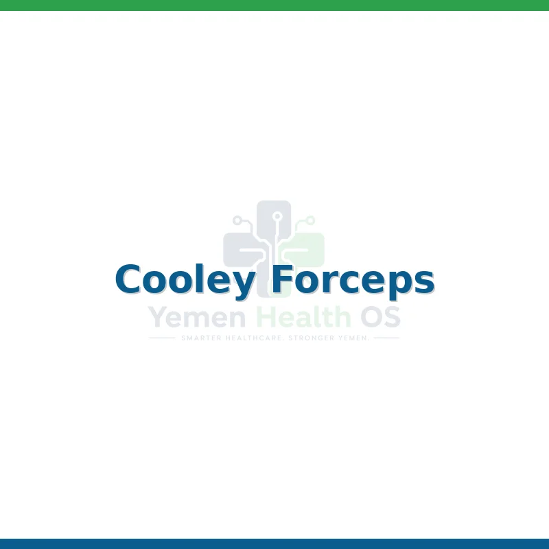 Cooley Forceps