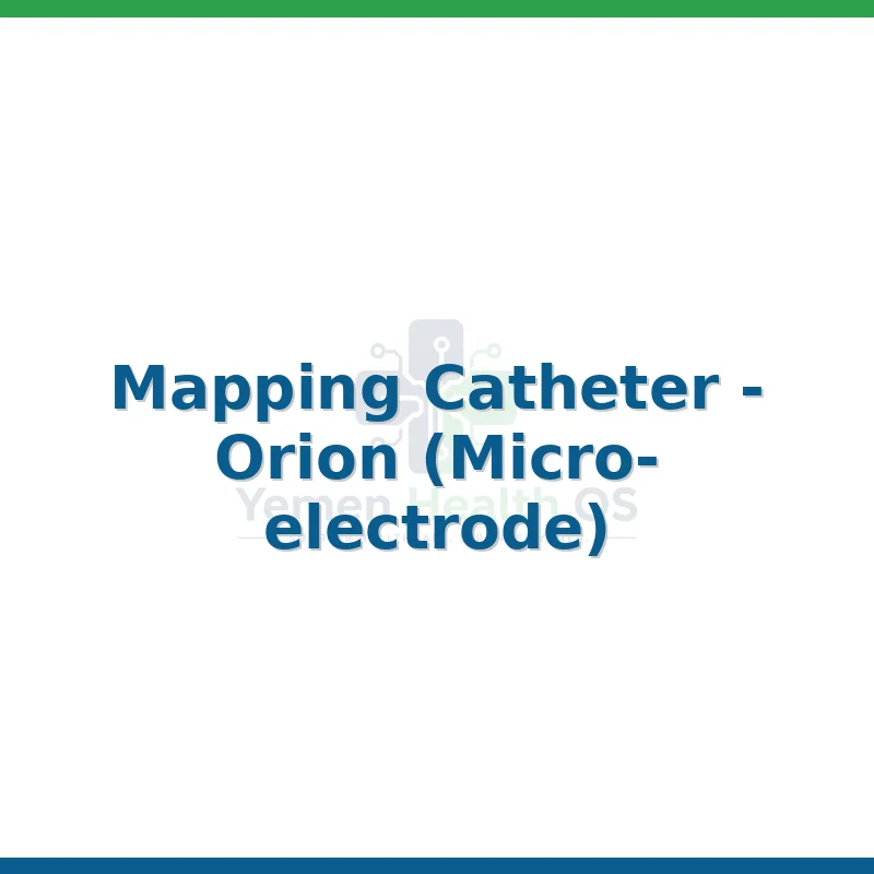 Mapping Catheter - Orion (Micro-electrode)