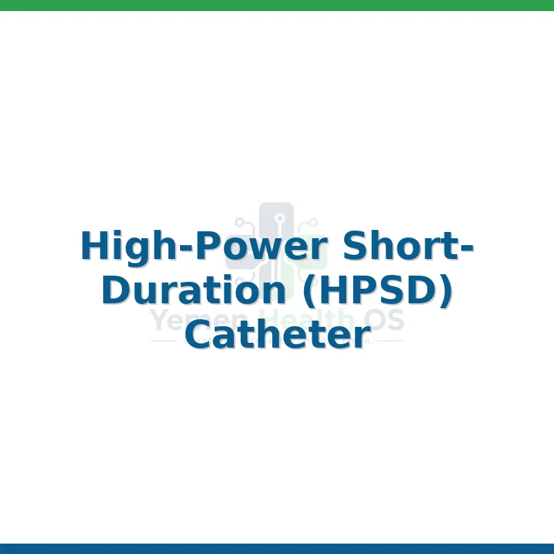 High-Power Short-Duration (HPSD) Catheter