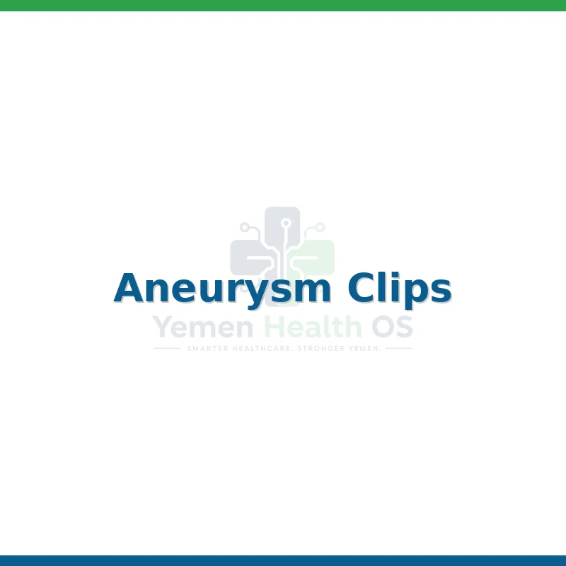 Aneurysm Clips