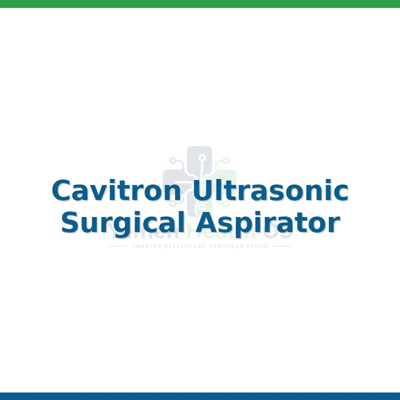 Cavitron Ultrasonic Surgical Aspirator