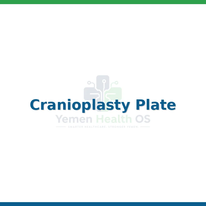 Cranioplasty Plate