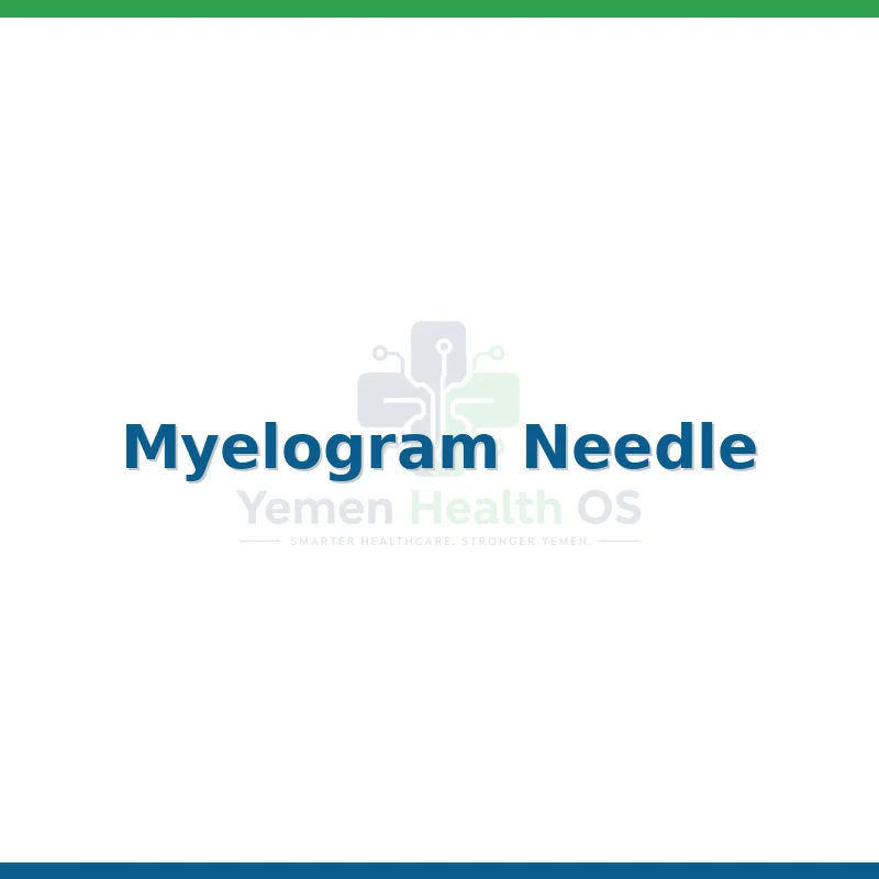 Myelogram Needle