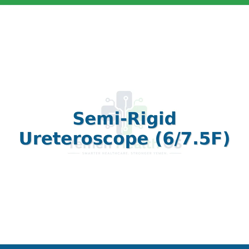 Semi-Rigid Ureteroscope (6/7.5F)