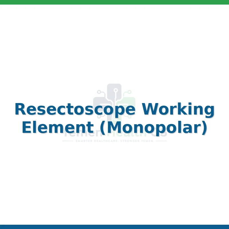 Resectoscope Working Element (Monopolar)