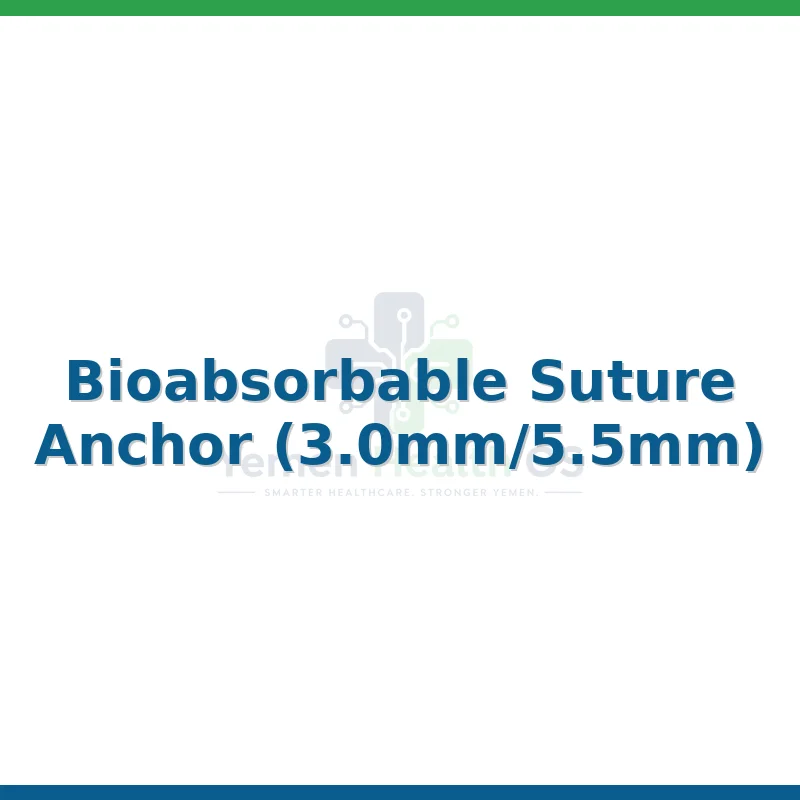Bioabsorbable Suture Anchor (3.0mm/5.5mm)