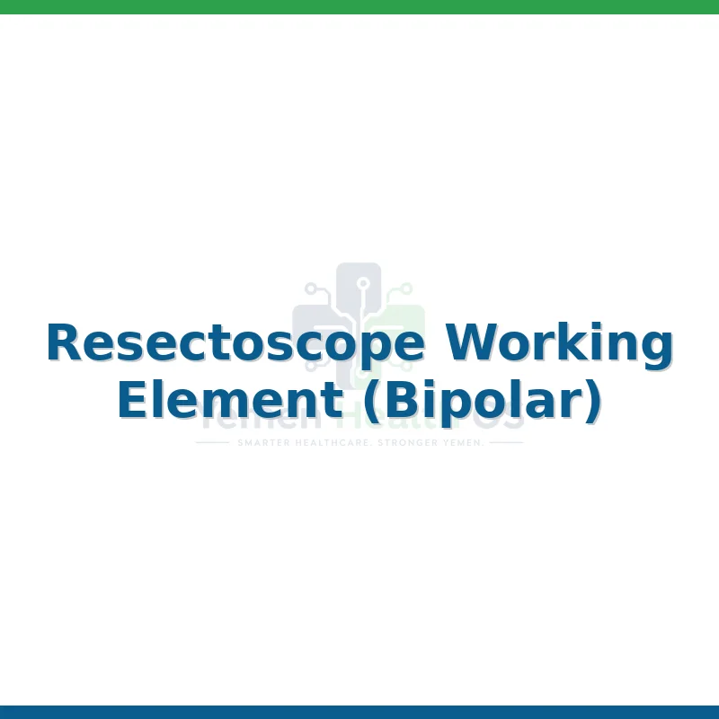 Resectoscope Working Element (Bipolar)