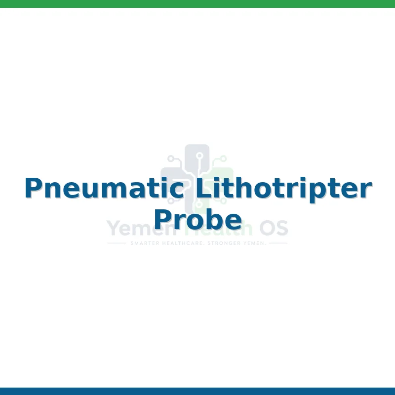 Pneumatic Lithotripter Probe