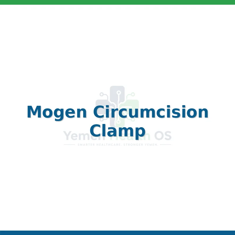 Mogen Circumcision Clamp