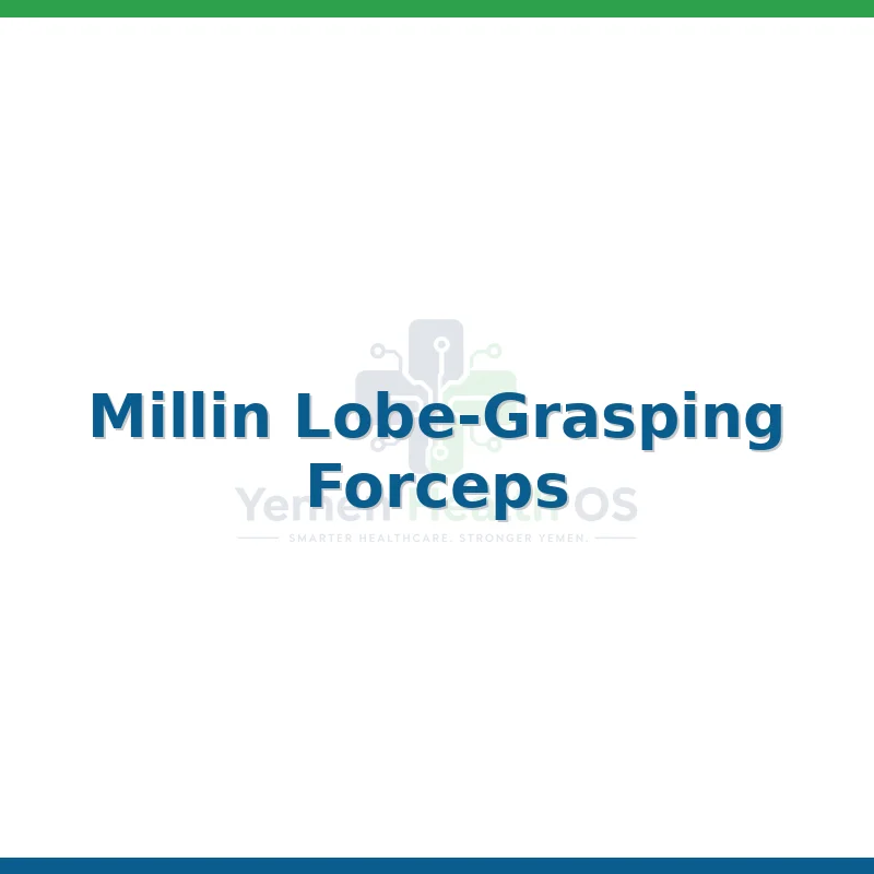Millin Lobe-Grasping Forceps
