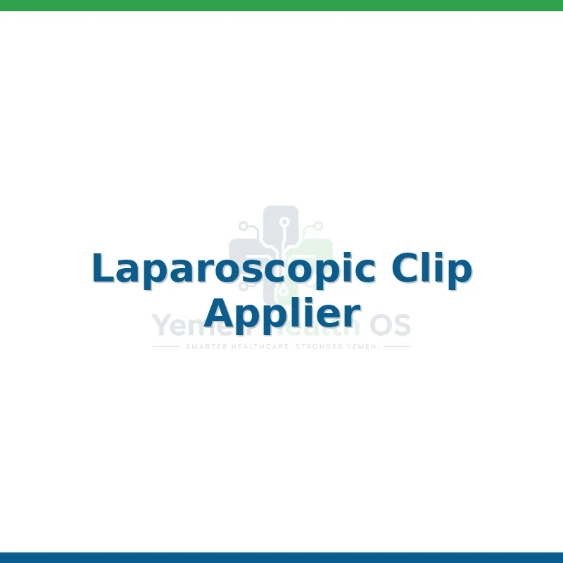 Laparoscopic Clip Applier