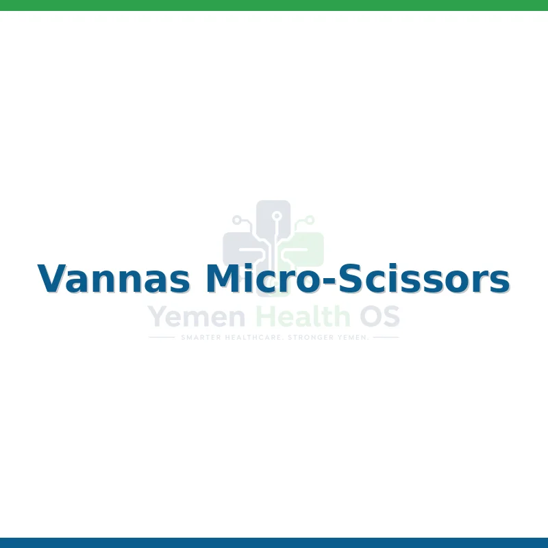 Vannas Micro-Scissors