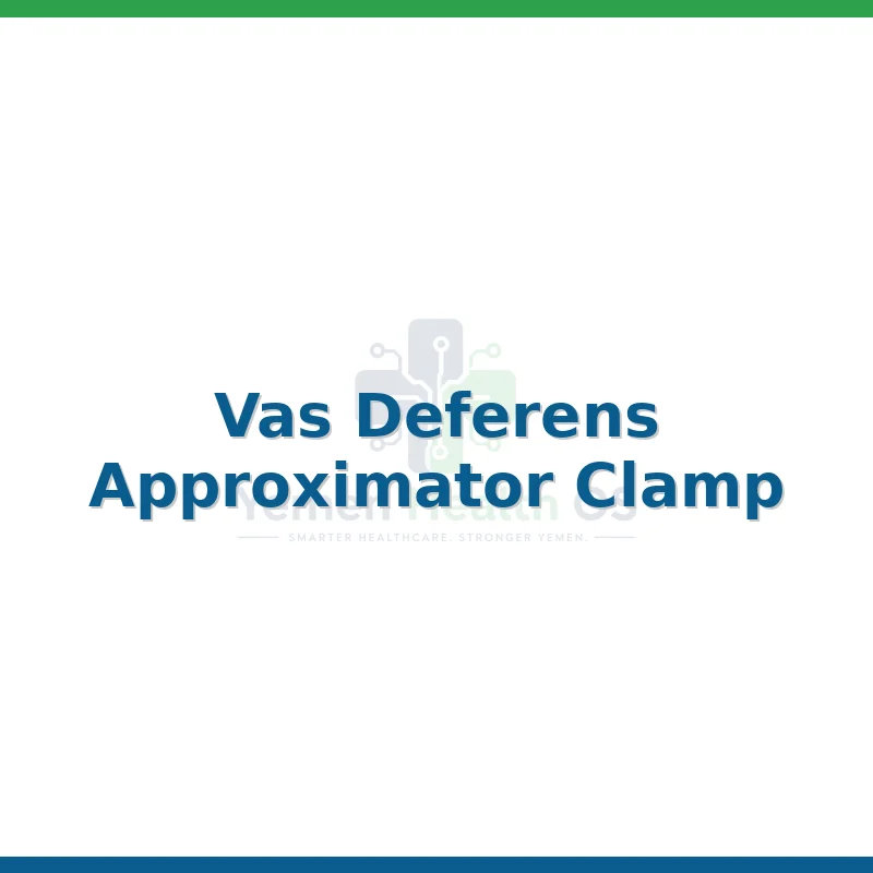 Vas Deferens Approximator Clamp