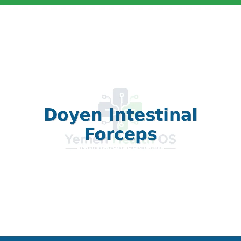 Doyen Intestinal Forceps