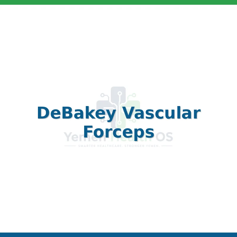 DeBakey Vascular Forceps