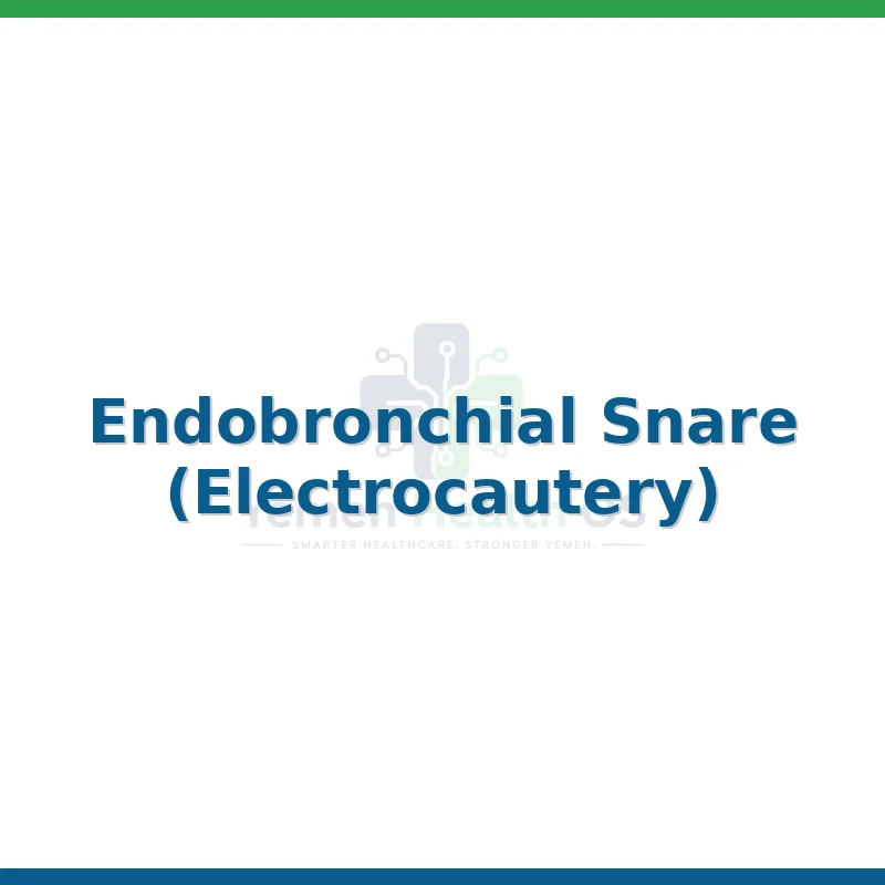 Endobronchial Snare (Electrocautery)