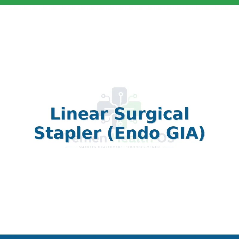 Linear Surgical Stapler (Endo GIA)