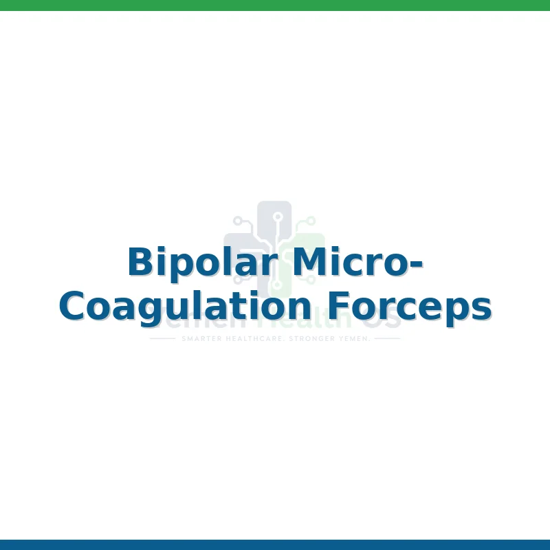 Bipolar Micro-Coagulation Forceps