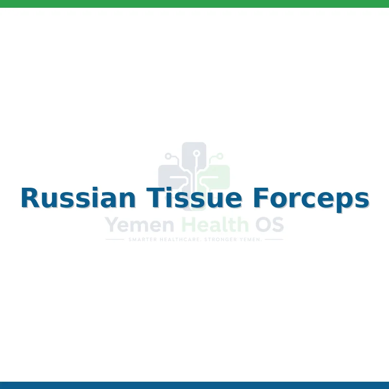 Russian Tissue Forceps