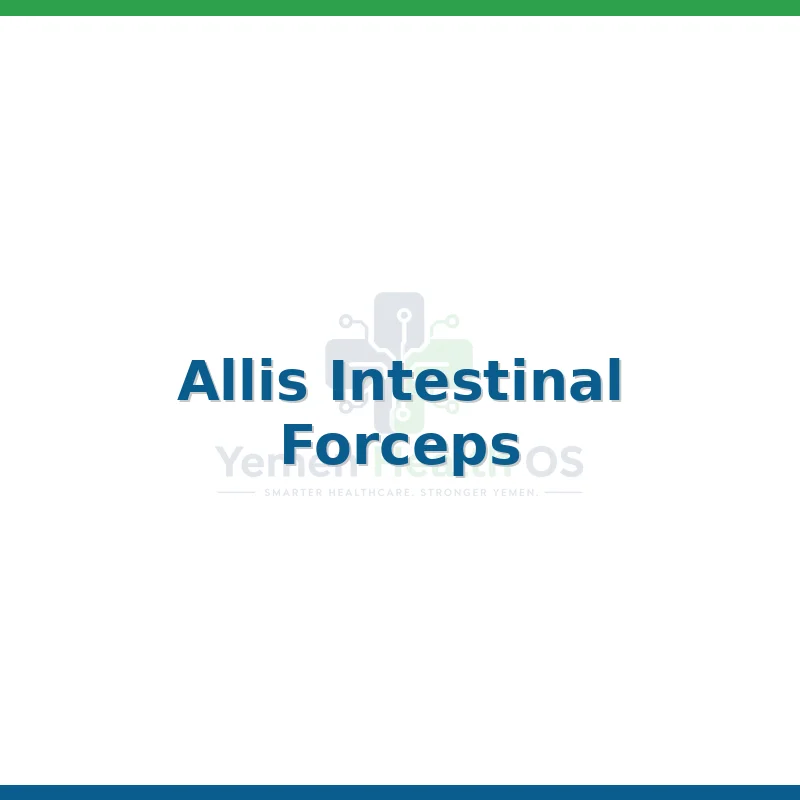 Allis Intestinal Forceps