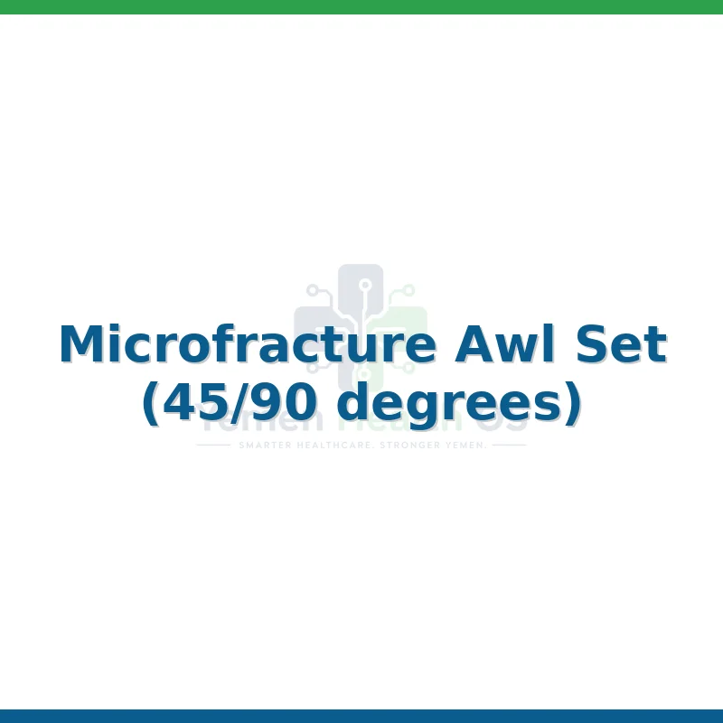 Microfracture Awl Set (45/90 degrees)
