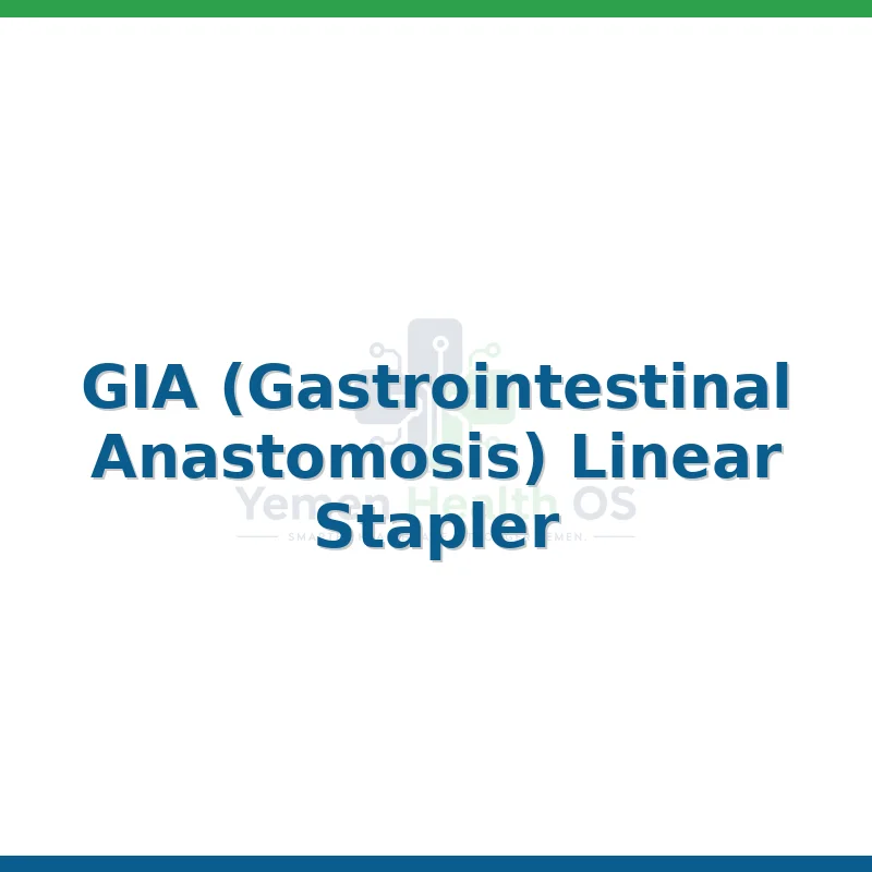 GIA (Gastrointestinal Anastomosis) Linear Stapler