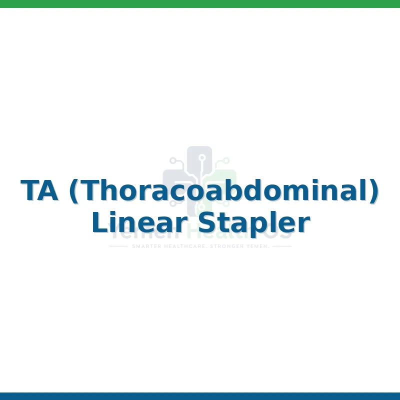 TA (Thoracoabdominal) Linear Stapler