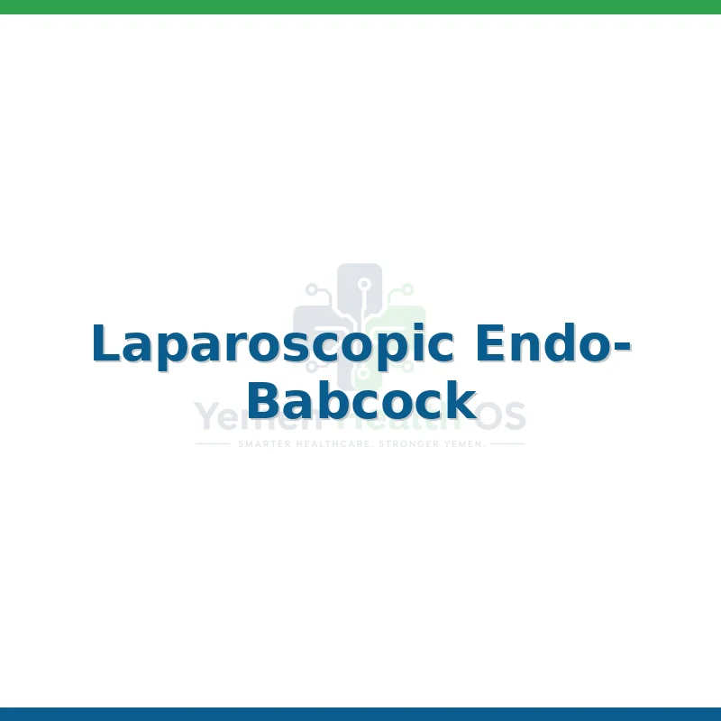 Laparoscopic Endo-Babcock