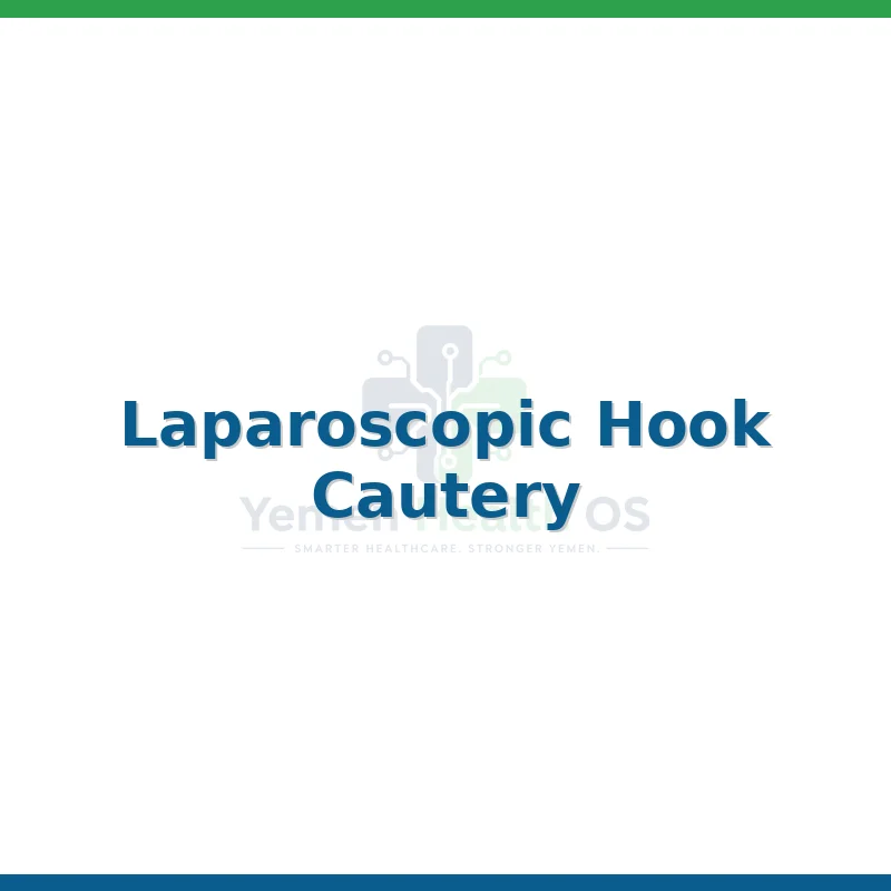 Laparoscopic Hook Cautery