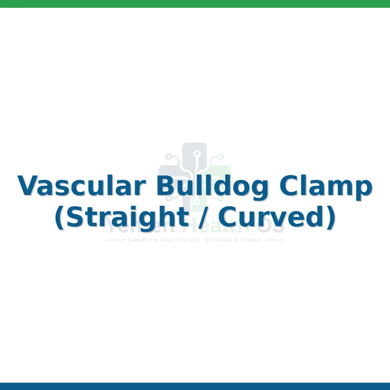 Vascular Bulldog Clamp (Straight / Curved)