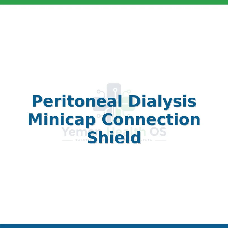 Peritoneal Dialysis Minicap Connection Shield