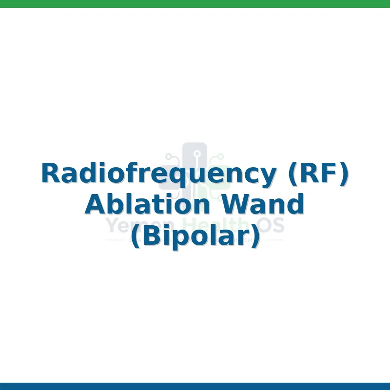 Radiofrequency (RF) Ablation Wand (Bipolar)