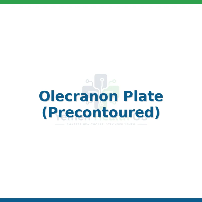 Olecranon Plate (Precontoured)