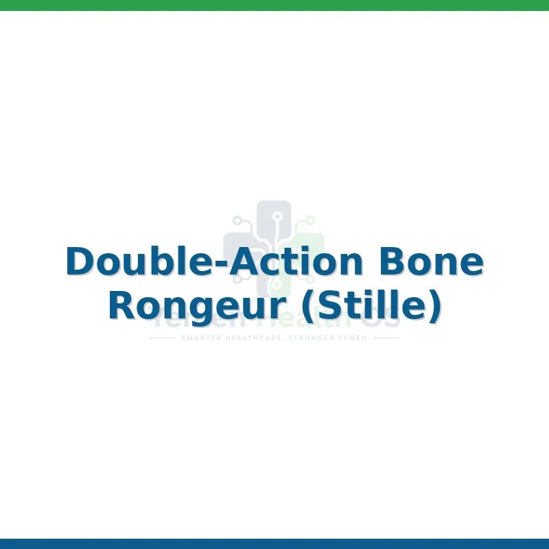 Double-Action Bone Rongeur (Stille)