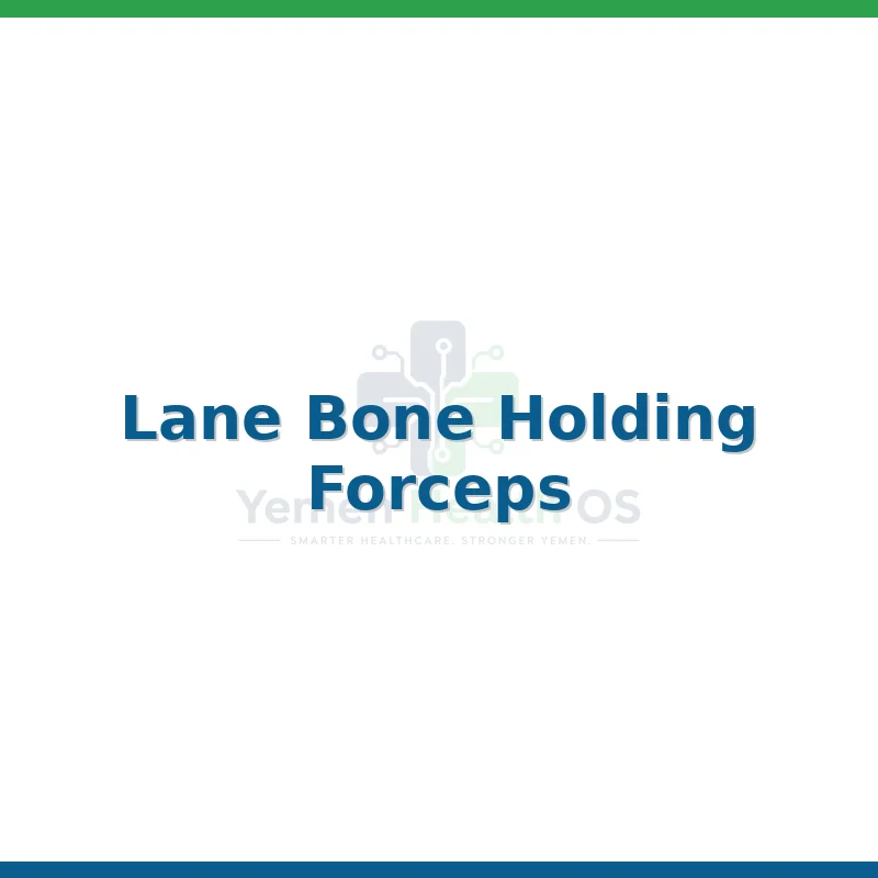 Lane Bone Holding Forceps