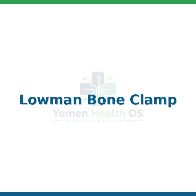 Lowman Bone Clamp