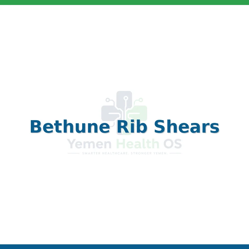 Bethune Rib Shears