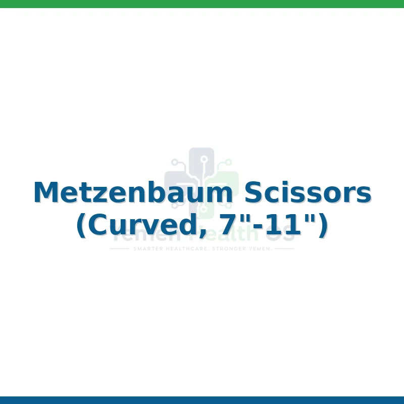 Metzenbaum Scissors (Curved, 7"-11")
